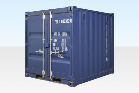 20ft x 8ft Open Side Bunded Open Mesh Floor Store