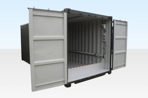20ft Hi Cube Container (9′ 6″ high) suitable for IBC storage