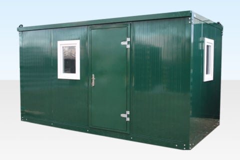 Cladded Container Garden Room