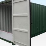 20ft Shipping Container (One Trip) Dark Green (RAL 6007)